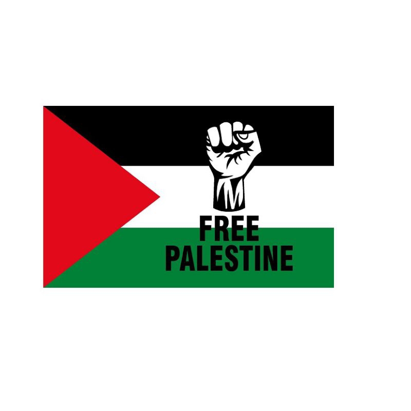 

STIKER FREE PALESTINE UK 6 X 10 CM ISI 10 PCS WLBEE