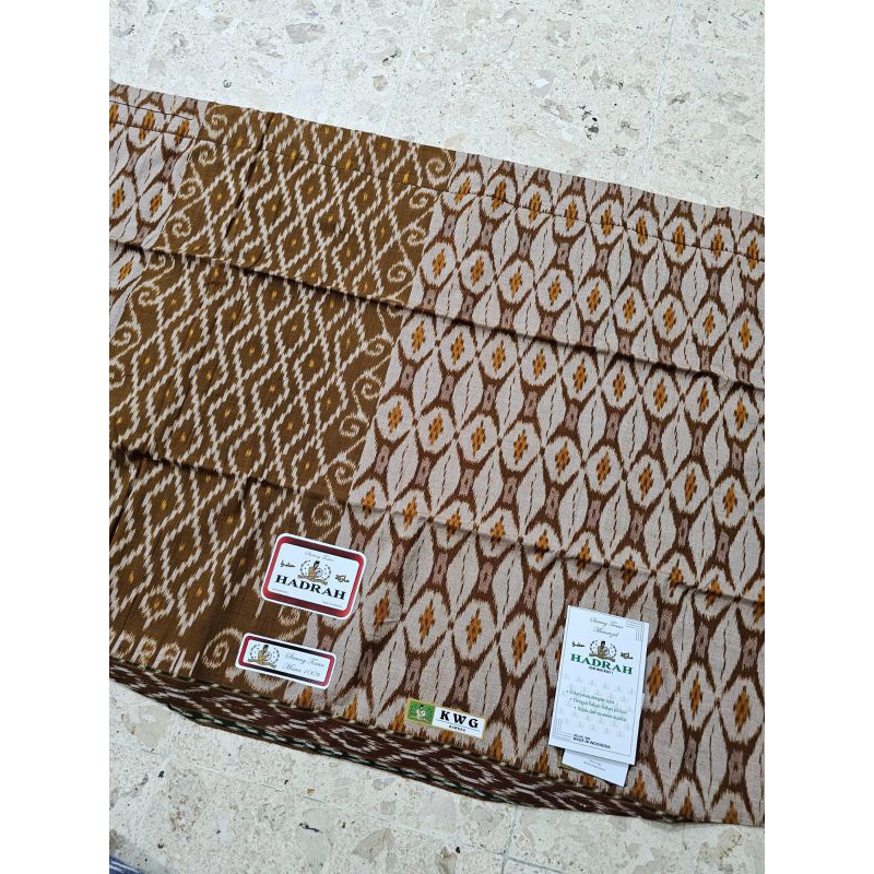 Sarung Hadrah Gold Jahit Tengah
