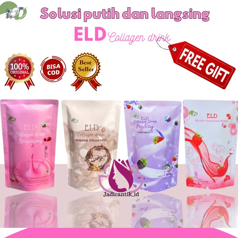 

D!skon Pr0mo ( gift) ELD collagen almond coklat rassbery dan strawberry [188]