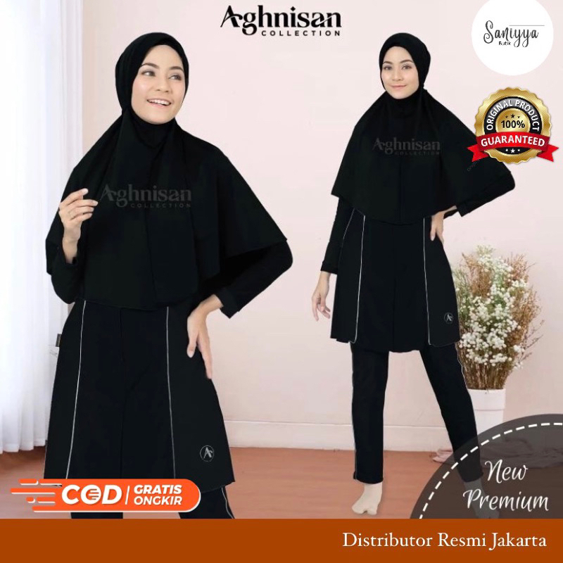 BAJU RENANG MUSLIMAH AGHNISAN NEW PREMIUM