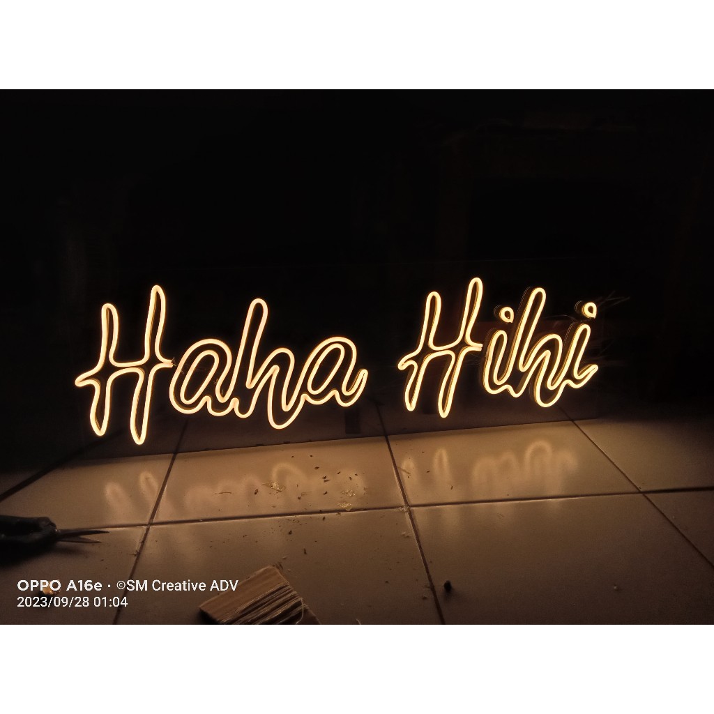 NEON FLEX CUSTOM / LED FLEXIBLE / DEKORASI KAMAR / LAMPU LIST
