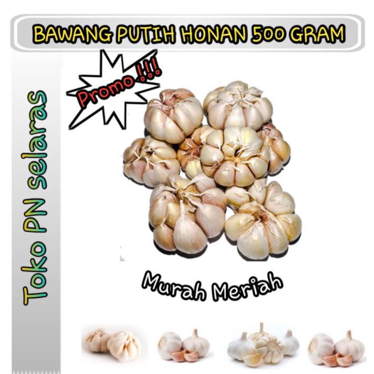 

[KODE 87W8D] Bawang Putih Murah 500 gram