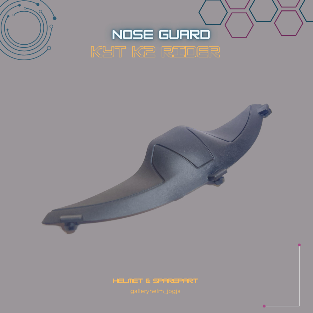 KYT K2 Rider Nose guard / Nose Guard KYT K2 Rider / Nose Guard K2 Rider / original sparepart 100%