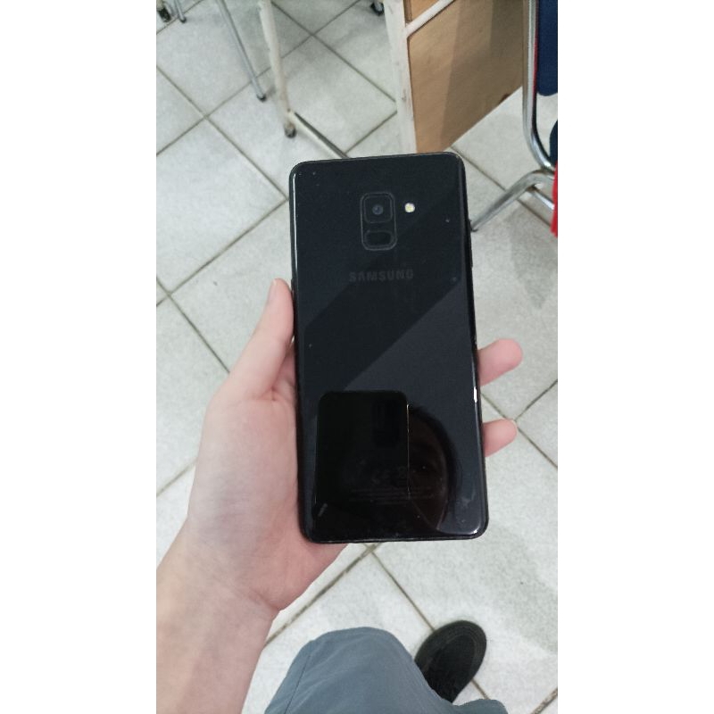 HP SECOND SAMSUNG A8 PLUS 6/64GB HP SEKEN HP BEKAS