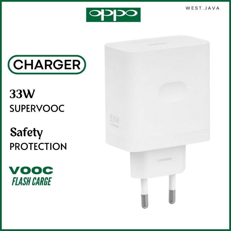 CHARGER OPPO type C 33 Watt original super fast charging VOOC original
