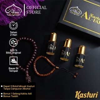 Minyak Wangi Kasturi Al Fatih | Kasturi Original 100 % | Minyak Wangin Non Alkohol