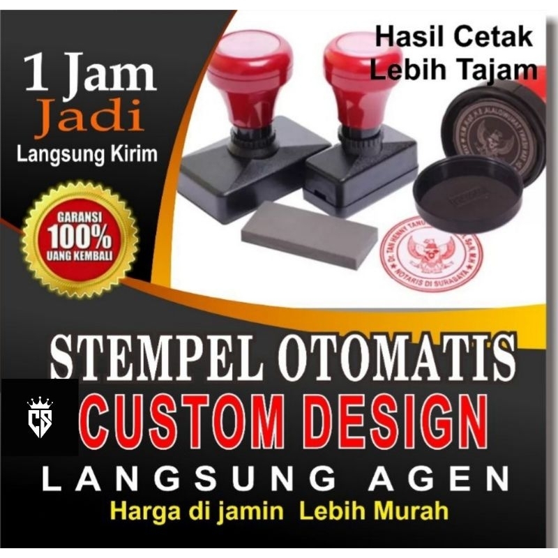 

CETAK STEMPEL OTOMATIS CUSTOME ORIGINAL (1) 5ml OTOMATIS PREMIUM