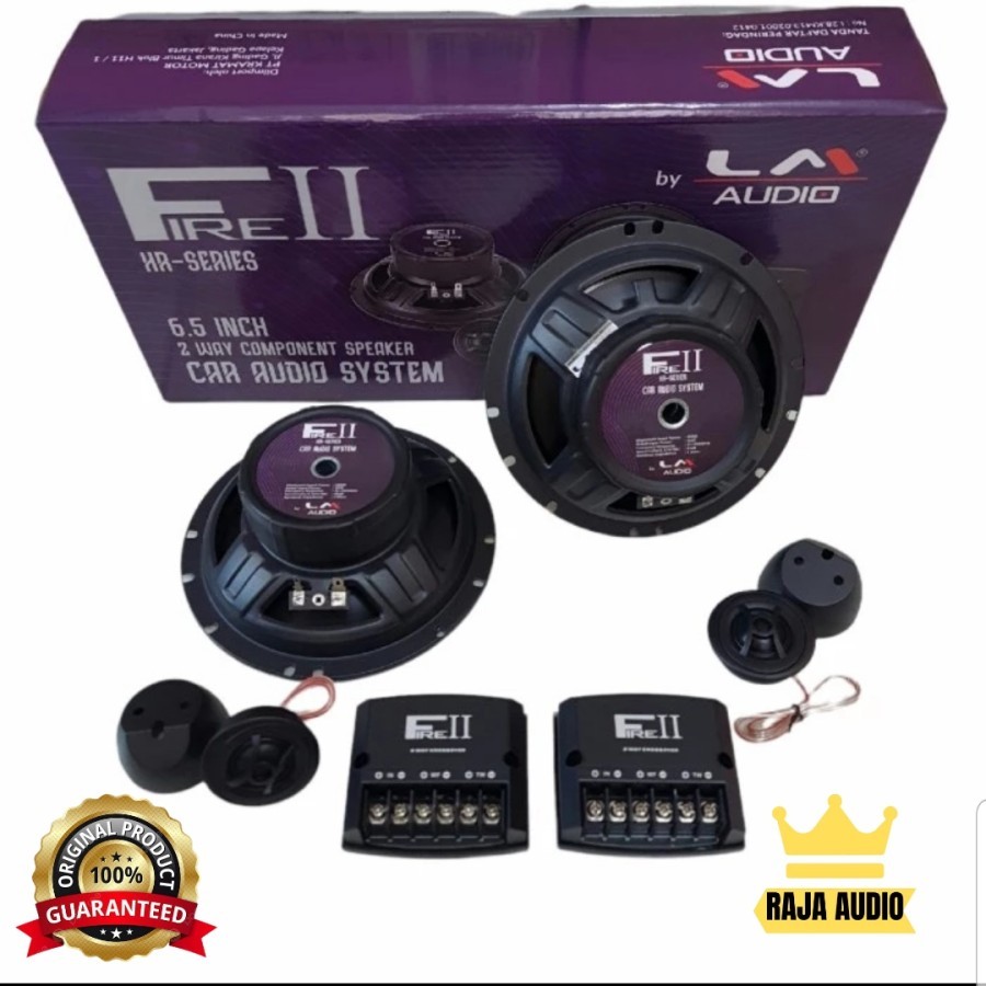 Speaker Split LM Audoi FIRE II HR Series Speaker 2 Way LM FIRE II