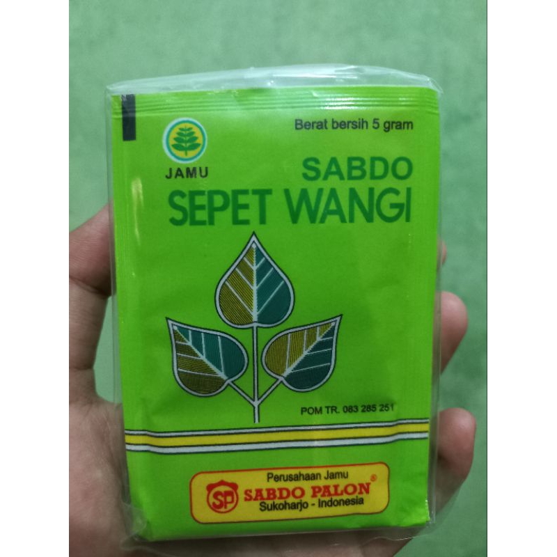 

JAMU SEPET WANGI SABDO PALON ISI 10 SACHET UNTUK KEWANITAAN