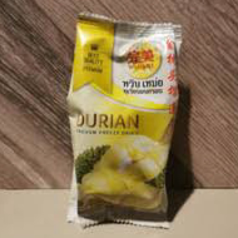 

D!skon Wan Mei Durian Vacuum ze Dried 1 pcs/Snack Thailand Diminati