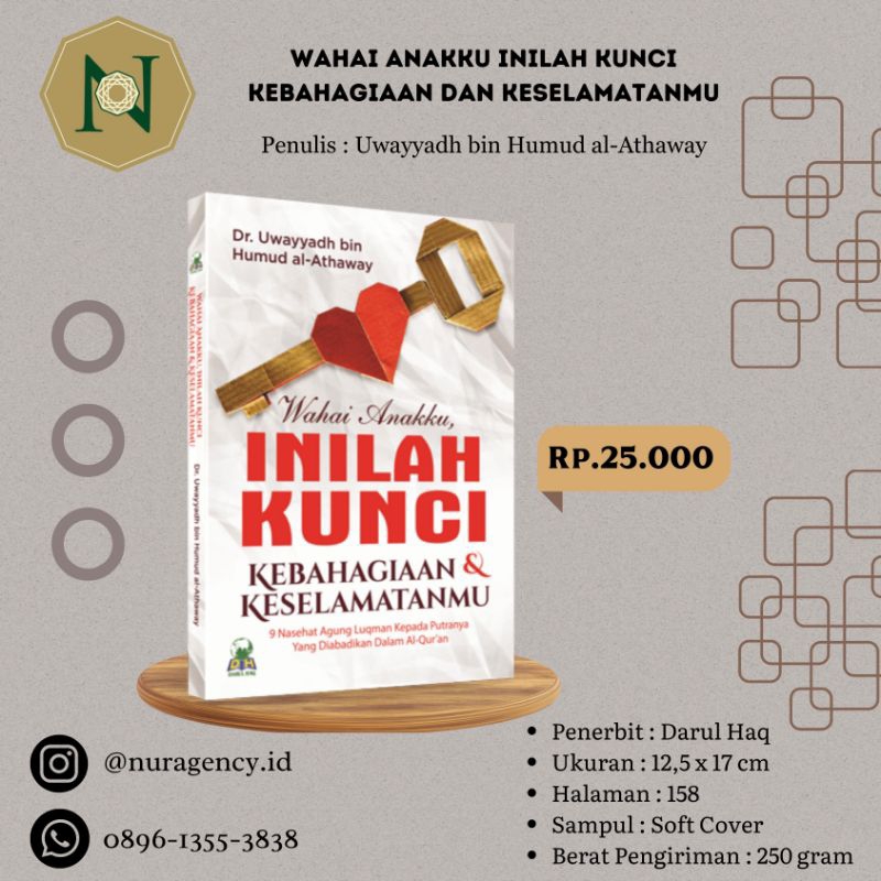 WAHAI ANAKKU, INILAH KUNCI KEBAHAGIAAN DAN KESELAMATANMU