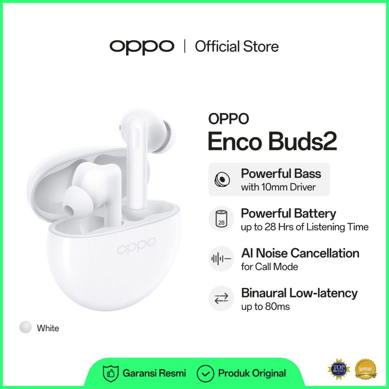 Oppo enco buds2 headset bluetooth