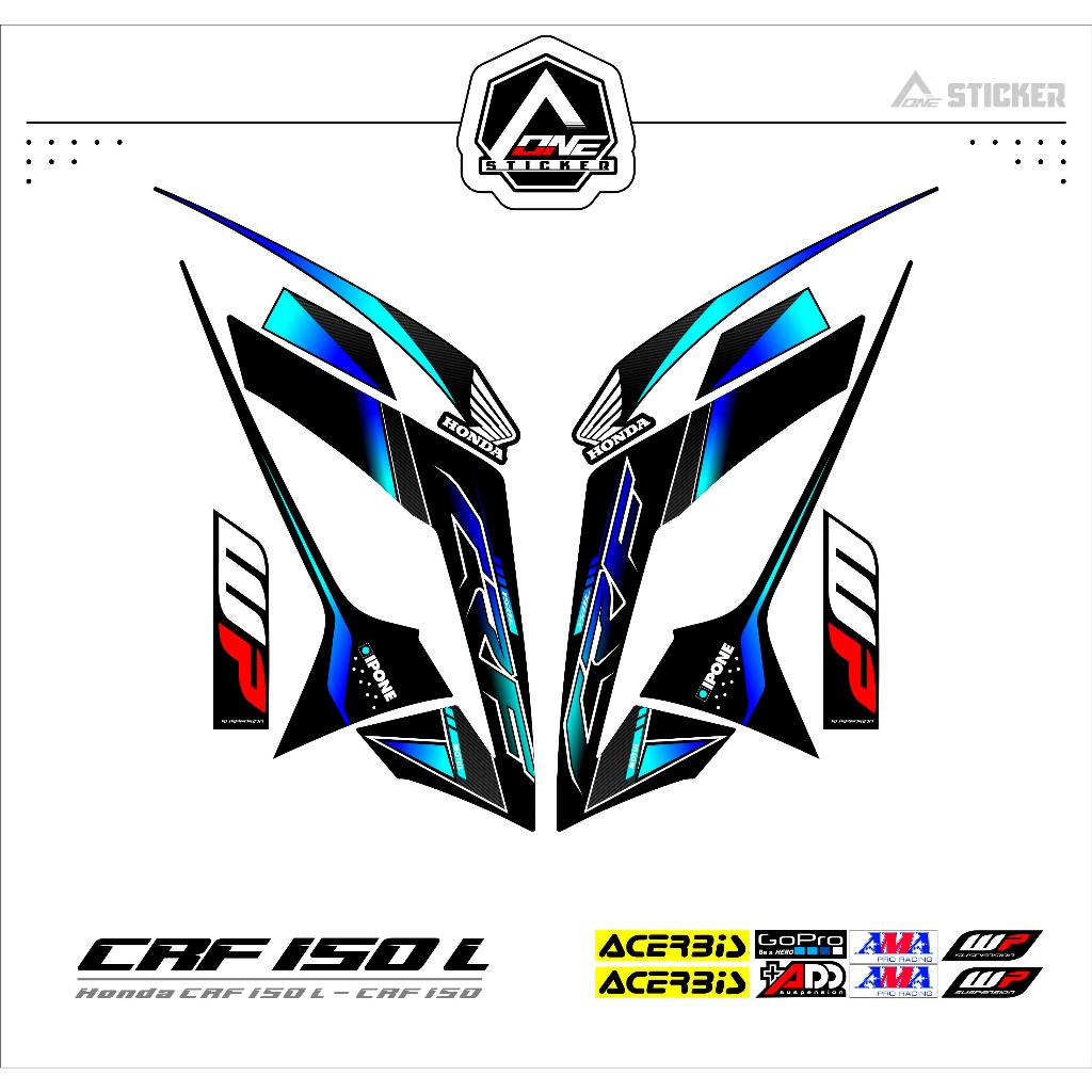 STRIPING HONDA CRF150 L MOTIF 12 / CRF150L / STIKER / STRIPING CRF150 / HONDA CRF / CRF150L / CRF / 