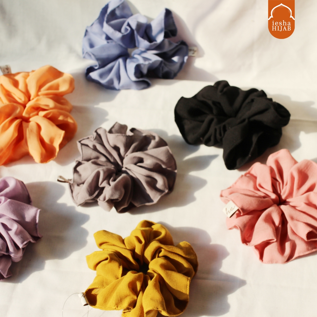 SCRUNCHIE, KUNCIR RAMBUT, SCRUNCHIE MINI, SCRUNCHIE HIJAB, SCRUNCHIE CEPOL, SCRUNCHIE JILBAB, CRUNCH