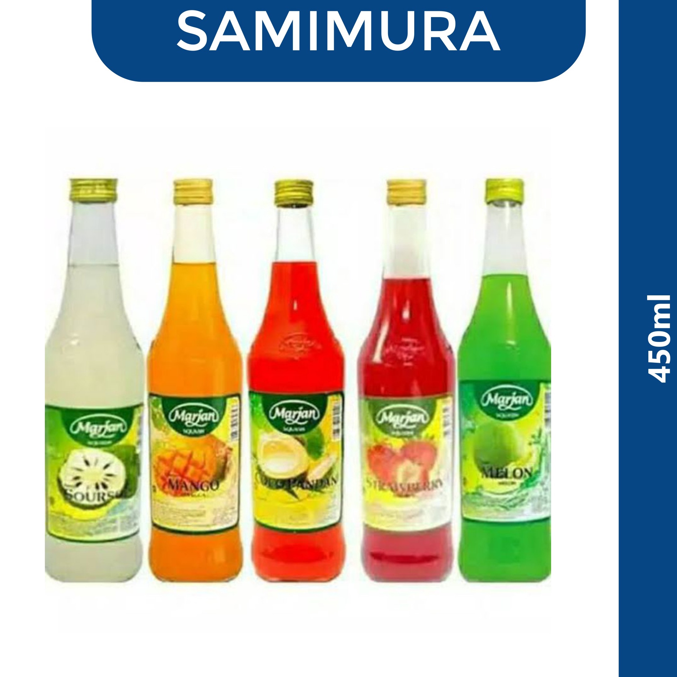 

[KODE FWCKI] Sirup Marjan Squash 450 ml