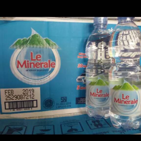 

[KODE MW9TY] LE MINERALE BOTOL 600 ML khusus gojek