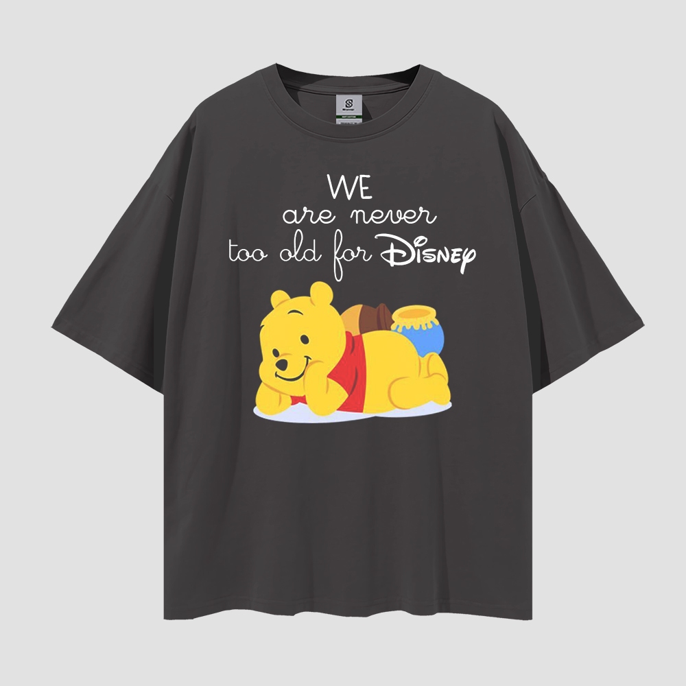 Winnie The Pooh Disney Vintage Style Oversize Tee