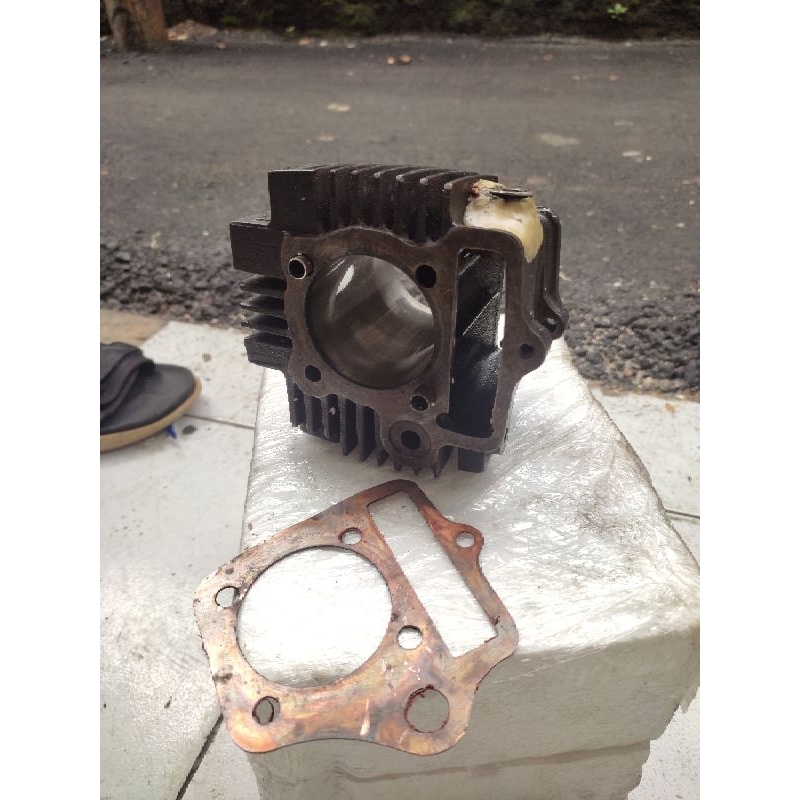 blok bore up grand isi 55mm paking tembaga 1mm