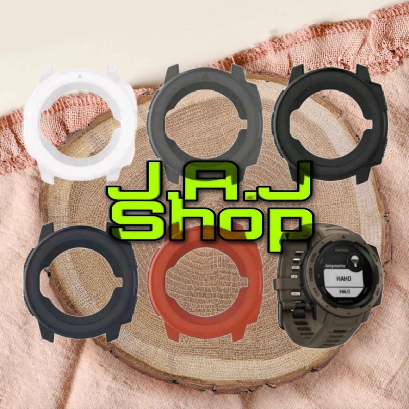 GARMIN INSTINCT 2 1 GEN TACTICAL SOLAR EDITION CASE COVER CASING SOFT SHELL PELINDUNG BEZEL JAM TANG