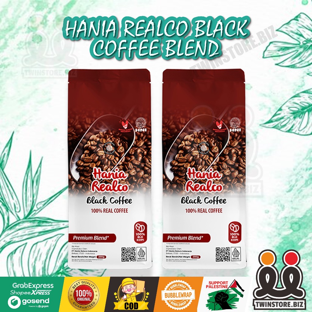 

HANIA REALCO BLACK COFFEE PREMIUM BLEND HNI HPAI || Dapat meningkatkan energi dan kecerdasan mental