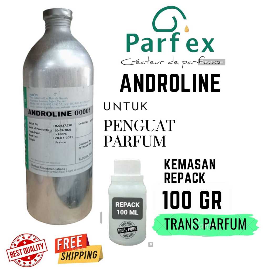 (100 GRAM) ANDROLINE BY PARFEX CAMPURAN PENGUAT PARFUM KEMASAN REPACK