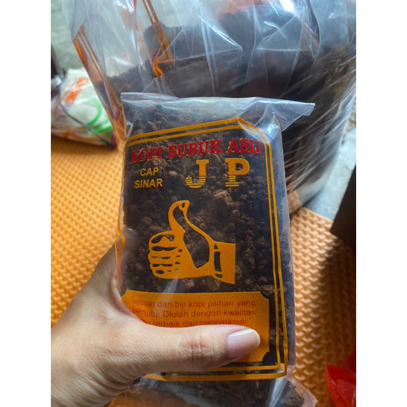 

Kopi JP cap Sinar asal Lampung