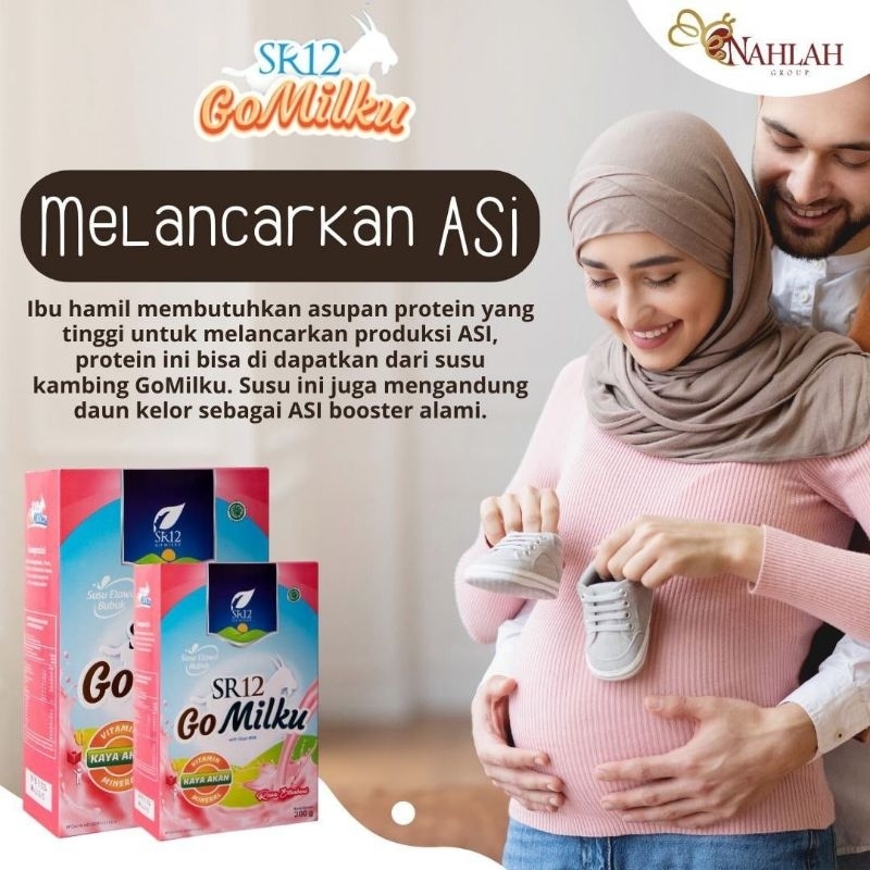 

GOMILKU SR12 SUSU KAMBING ETAWA NUTRISI IBU HAMIL PELANCAR ASI BOOSTER