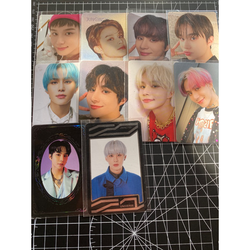 Ready stock photocard jungwoo nct 127 official murah,yb,ay yo,resonance,binder home,sg23,fortune the