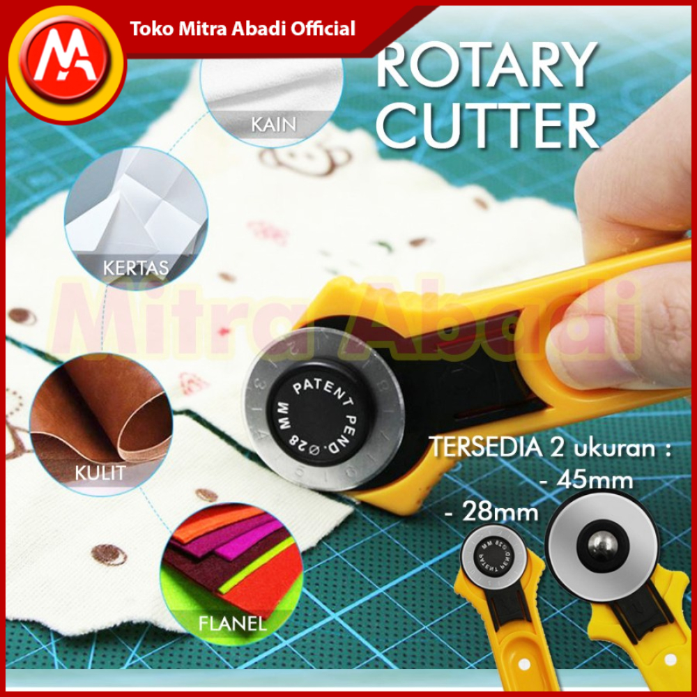 

Rotary Cutter / Pisau Putar Pemotong Kain