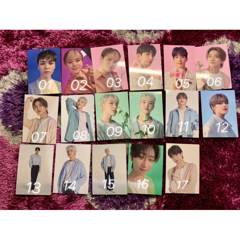 [READY STOCK] Official Seventeen TC HANABI JAPAN PHOTOCARD TRADING CARD