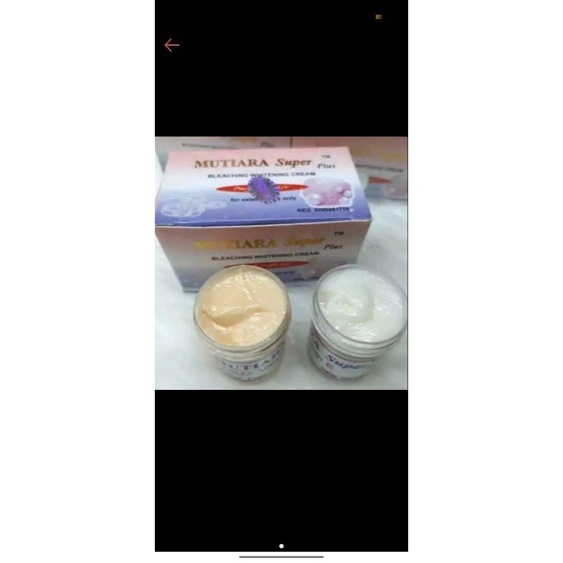 Cream mutiara