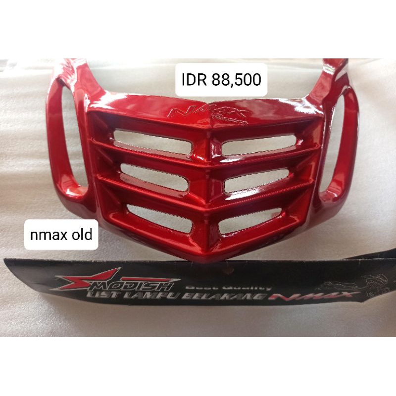 COVER LAMPU BELAKANG NMAX OLD VARIASI MERAH