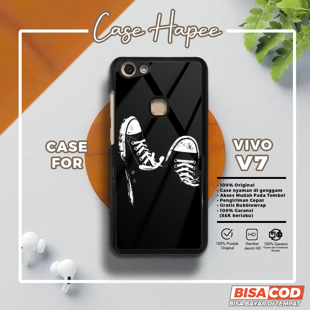 Case Vivo V7 Casing Vivo V7 [SHS1] Casehapee Case Glossy Case Aesthetic Custom Case Premium Softcase