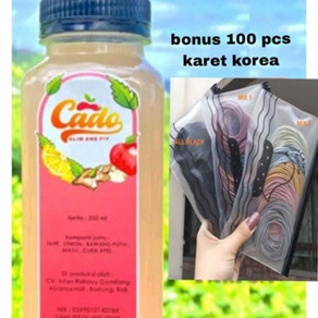 

[KODE MBRWH] 5 BOTOL JAMU CADO SLIM AND FIT (BONUS 100 PCS IKAT RAMBUT KOREA l ) DOUBLE STRONG CADOSLIMANDFIT UNTUK MENURUNKAN BERAT BADAN JAMU PELANGSING READY JAMU CADO PELANGSING PRIA DAN WANITA