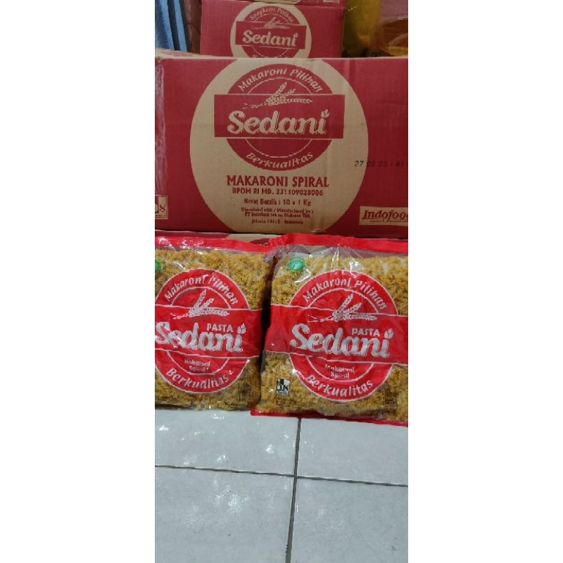 

Sedani Makaroni Spiral 1Kg