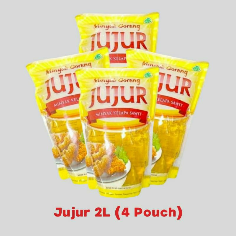 

MINYAK GORENG JUJUR 2L X 4 POUCH