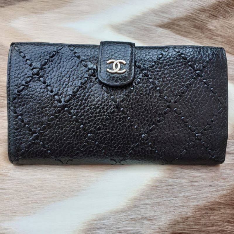 Dompet Unik Kulit Asli Hitam Wanita