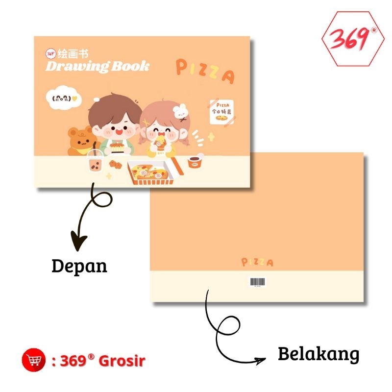 

369 - Buku Gambar Anak Mini / Children Mini Drawing Book isi 10 Lembar