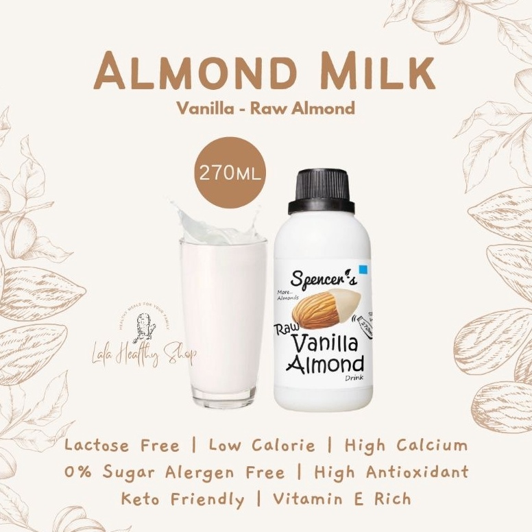 

[✩H43(] Spencer's Susu Almond - RAW Vanilla (270ml) Elewen