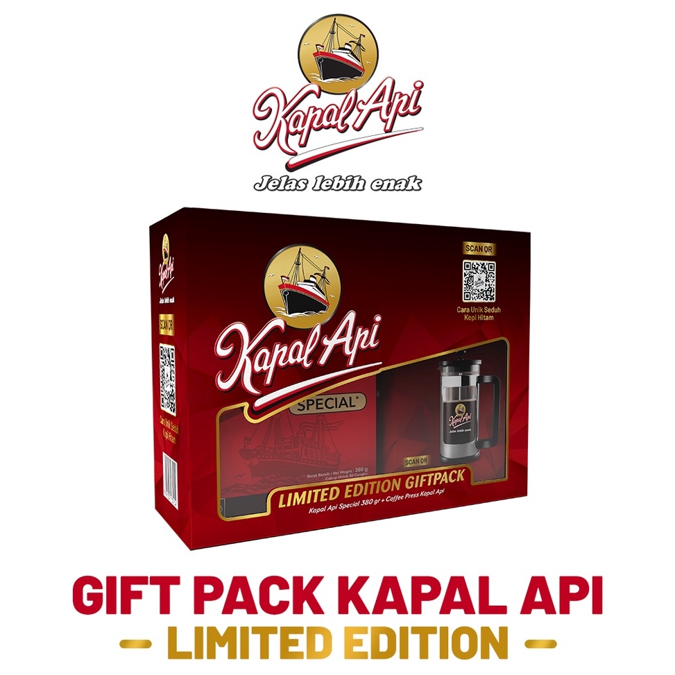 

[☮S86\] Limited Edition Giftpack Kapal Api [256]