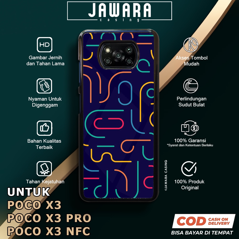 Case Poco X3 X3 Pro X3 NFC Jawara Casing [MOZC] Case Glossy Case Aesthetic Custom Case Anime Case Hp