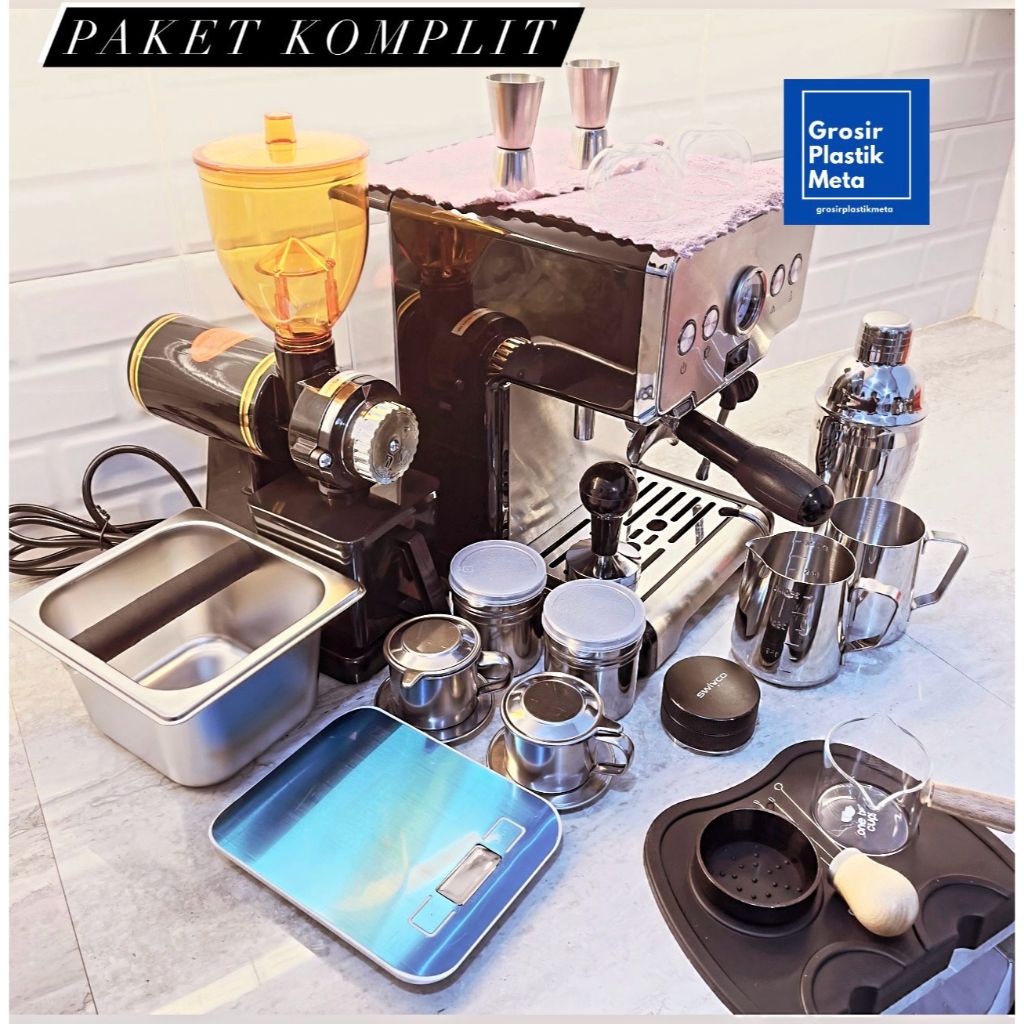PAKET HEMAT COFFEE SHOP / PAKET KOMPLIT KOPI / MESIN KOPI  / PAKET USAHA KOPI / MESIN KOPI