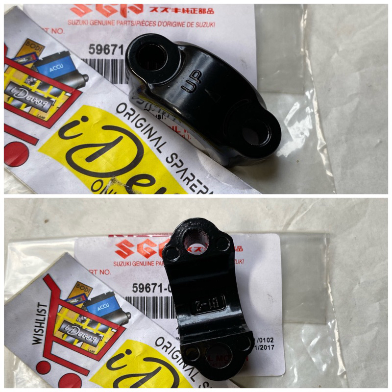 Klem Clamp Holder Dudukan Kopling Spion Kiri Satria Fu Gsx Fu Fi Ori SGP