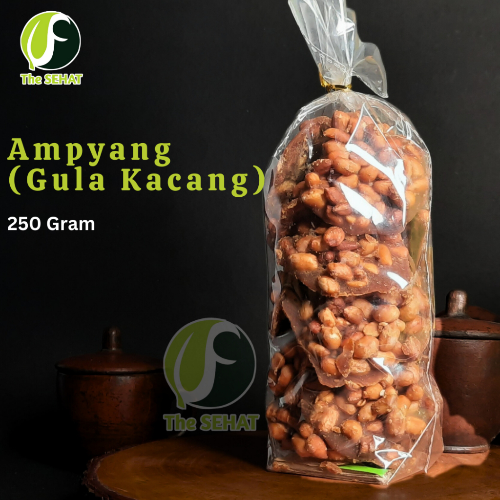 

TheSehat Ampyang Kacang Gula Jawa Cemillan Manis Murah Gula Kacang Merah 250gr