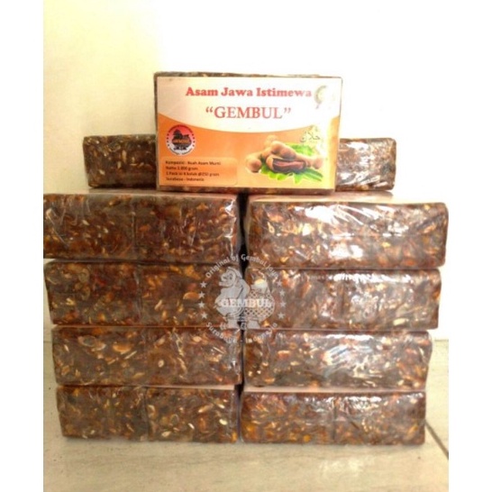 

[KODE YWWI0] 1 kg Asam Jawa/Asem Jawa GEMBUL TANPA BIJI 100% ASLI