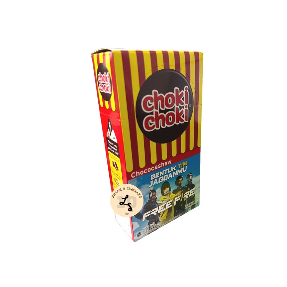 

[KODE AMFJ9] Choki Choki Choco Cashew 1 Box Isi 20 pcs