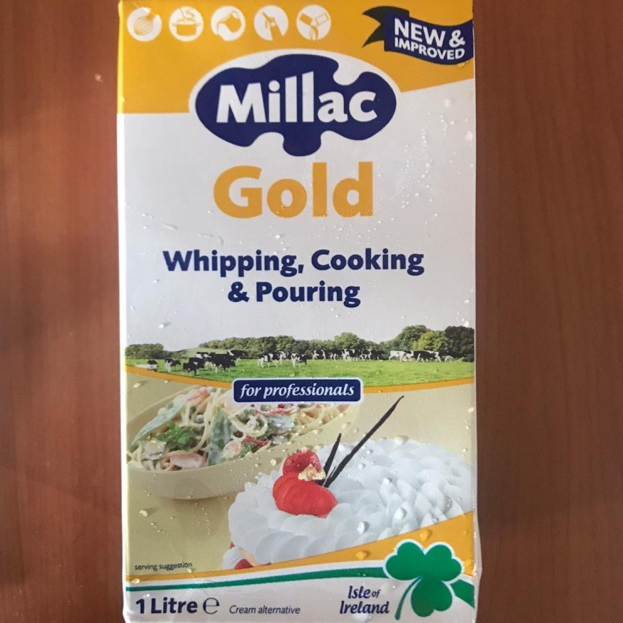 

DiSk0n Millac Gold Whip Whipping Cream 1Liter - Whipping Gold Gosend / Only!!! [140]