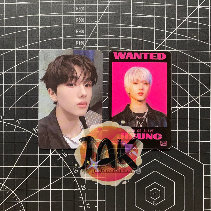 Ready - Photocard Jisung Lenti Glitch Mode NCT Dream Universe Photobook Official