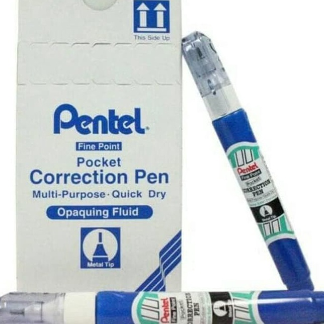 

Harga Murah Tipex Cair Pentel Pen ZL-62W [Per 1 tipex]