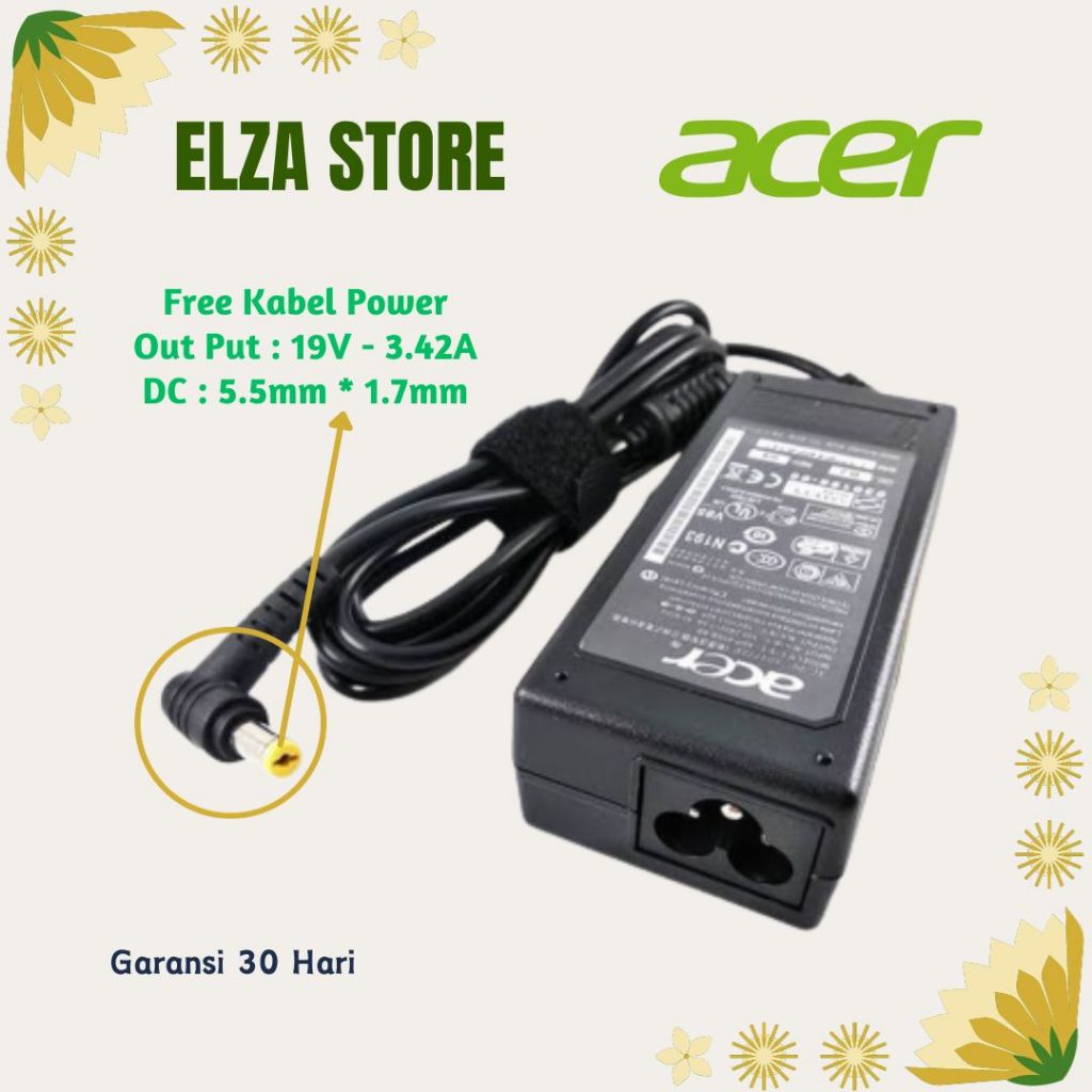 Adaptor Charger Acer Aspire 3 A314-21 A314-31 A314-32 A314-33 A314-35 A314-41